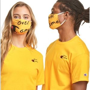 Logo overcome champion mask